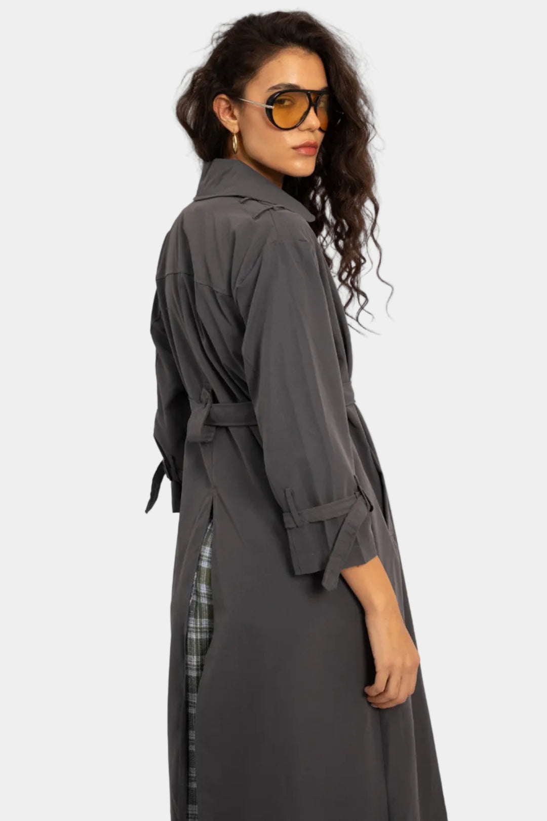 גקט טרנץ מיה - אפור