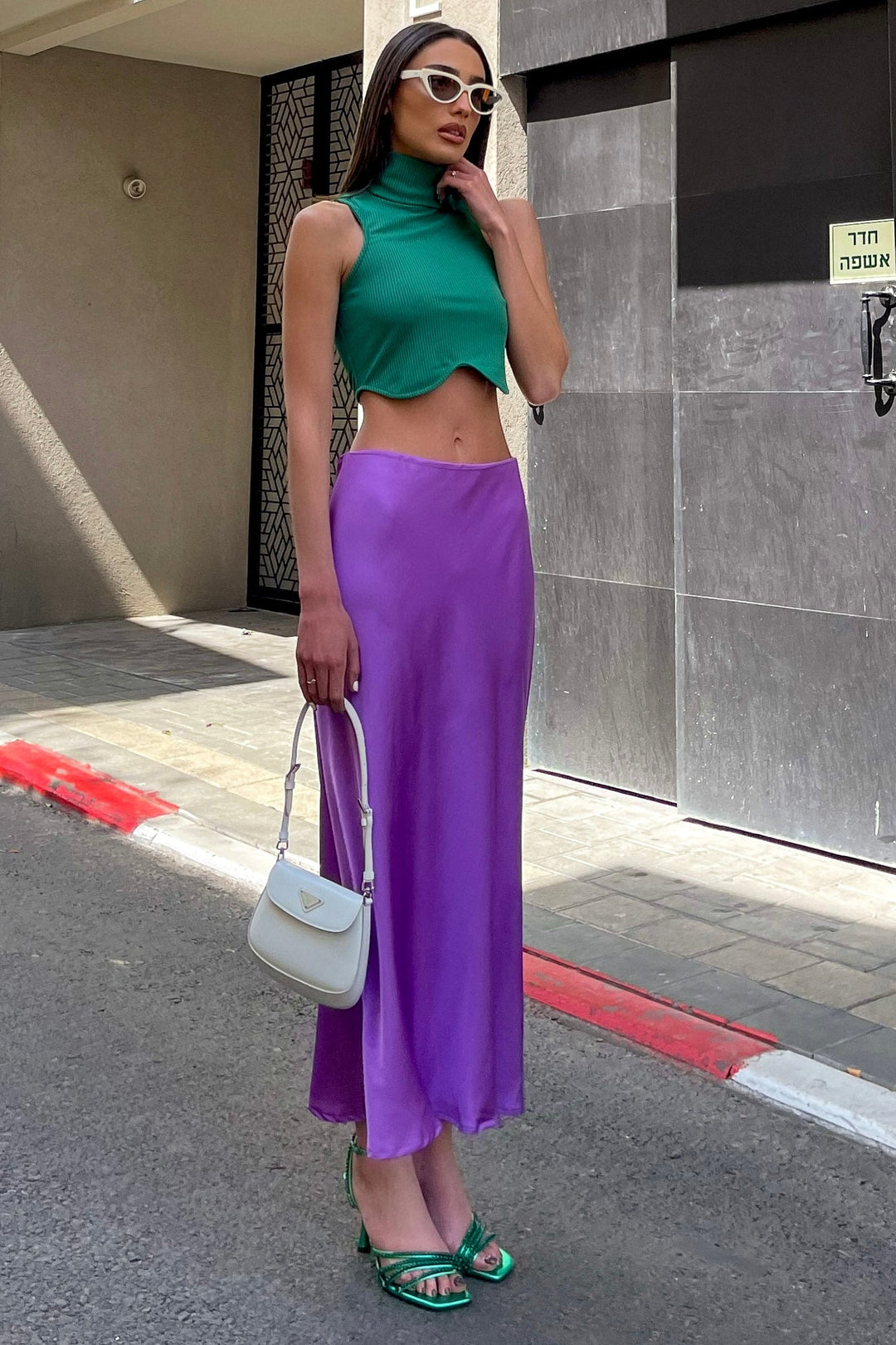 גופיית ליבי - סגול