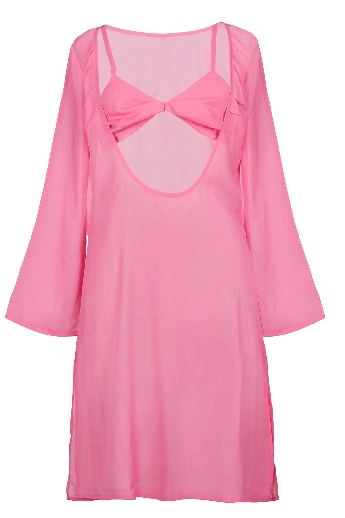 שמלת קופיפי צבע ורוד -KOH PHI PHI DRESS COLOR PINK