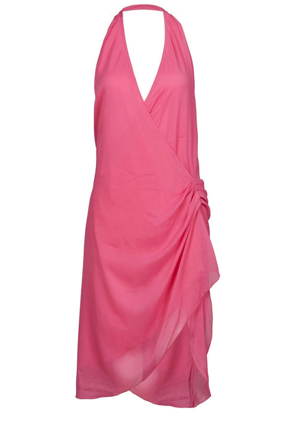 שמלת קוסמוי צבע ורוד   - KOH SAMUI DRESS COLOR PINK