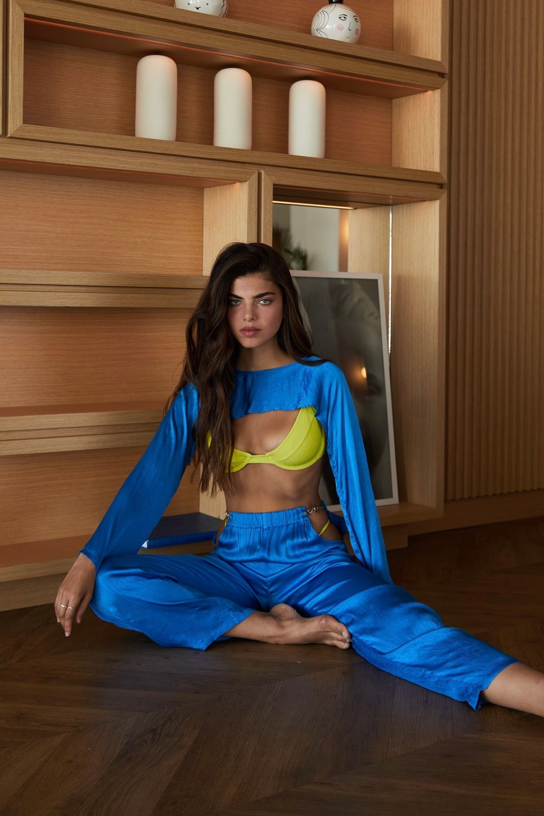 חליפת מיאמי צבע כחול -MIAMI SUIT COLOR BLUE